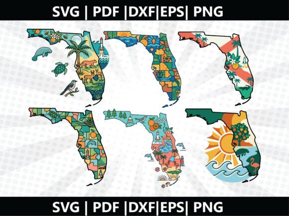 Florida State SVG Cricut Cut File – A Freebie for Commercial Craft Creators