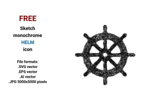 FREE Sketch Helm Icon: A Practical Graphic Design Asset for Local Branding