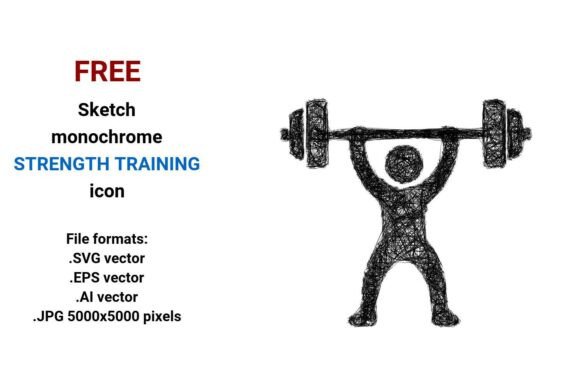 FREE Sketch Strength Training Icon: A Practical Review for Digital Product Creators