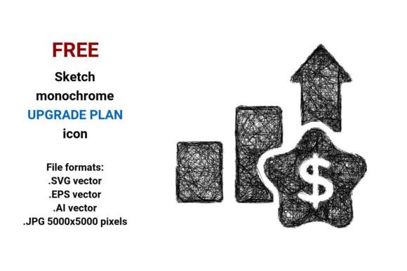 FREE Sketch Upgrade Plan Icon for Graphics and Freebies Projects