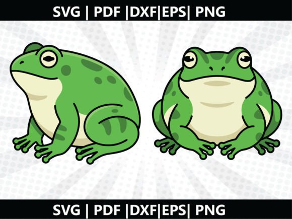 Frog SVG Cricut Cut File: A Versatile Graphic Design Asset for Creative Brands