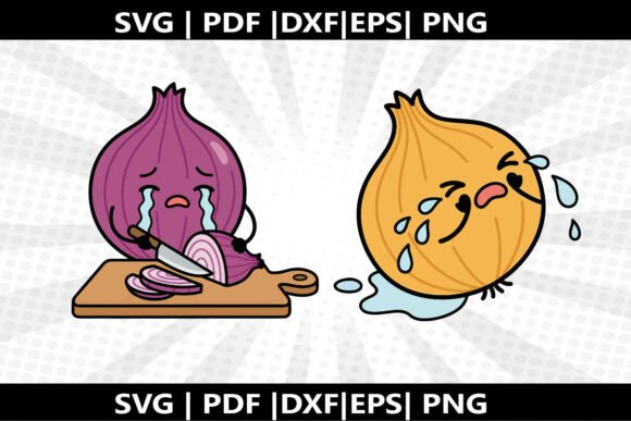 Onion Cry Baby SVG Cricut Cut File: A Freebie for Modern Creative Publishing