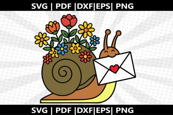 Snail Mail SVG Cricut Cut File – A Versatile Graphic Design Asset for Content Creators